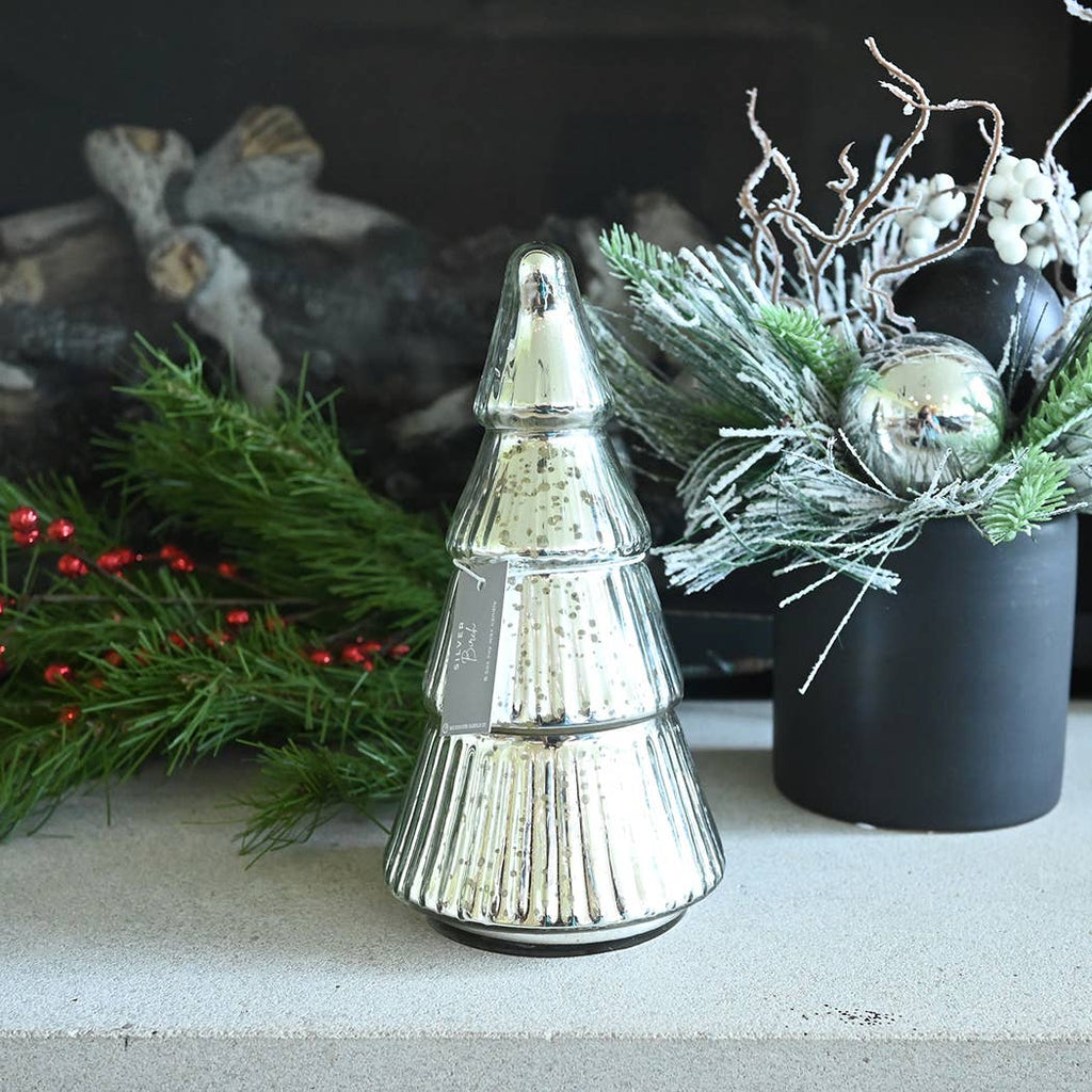 Winter LE Holiday Tree 8.5 oz: Silver Birch Candle