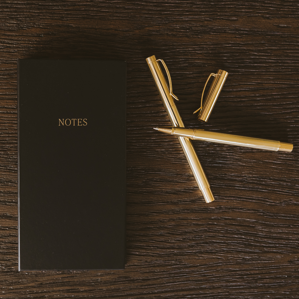 Gold Metal Pen Set - Stationery, Home Decor, & Gifts