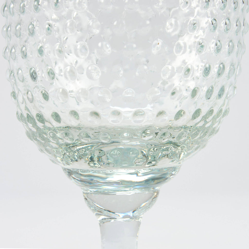 Beaded Wine Glass