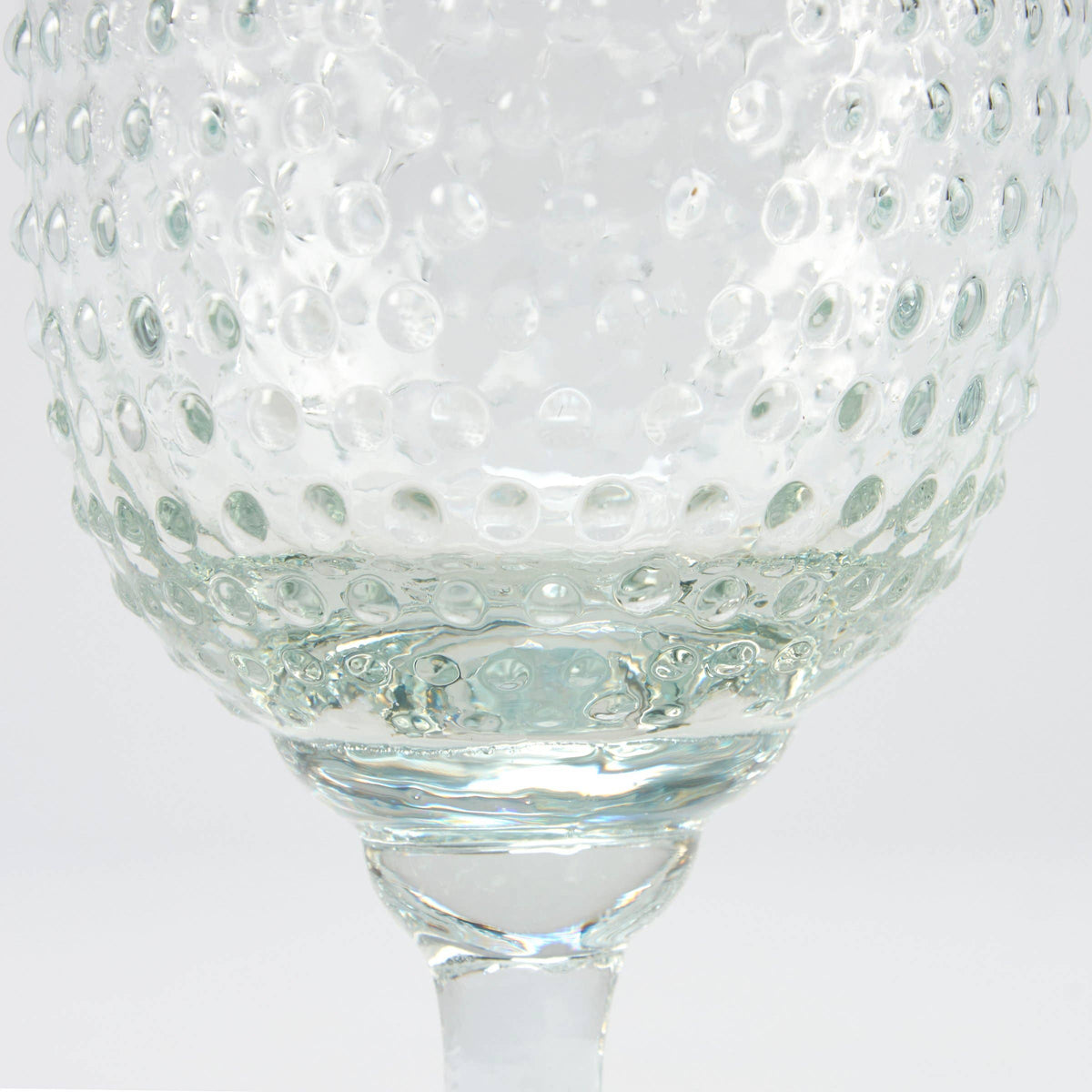 Beaded Wine Glass