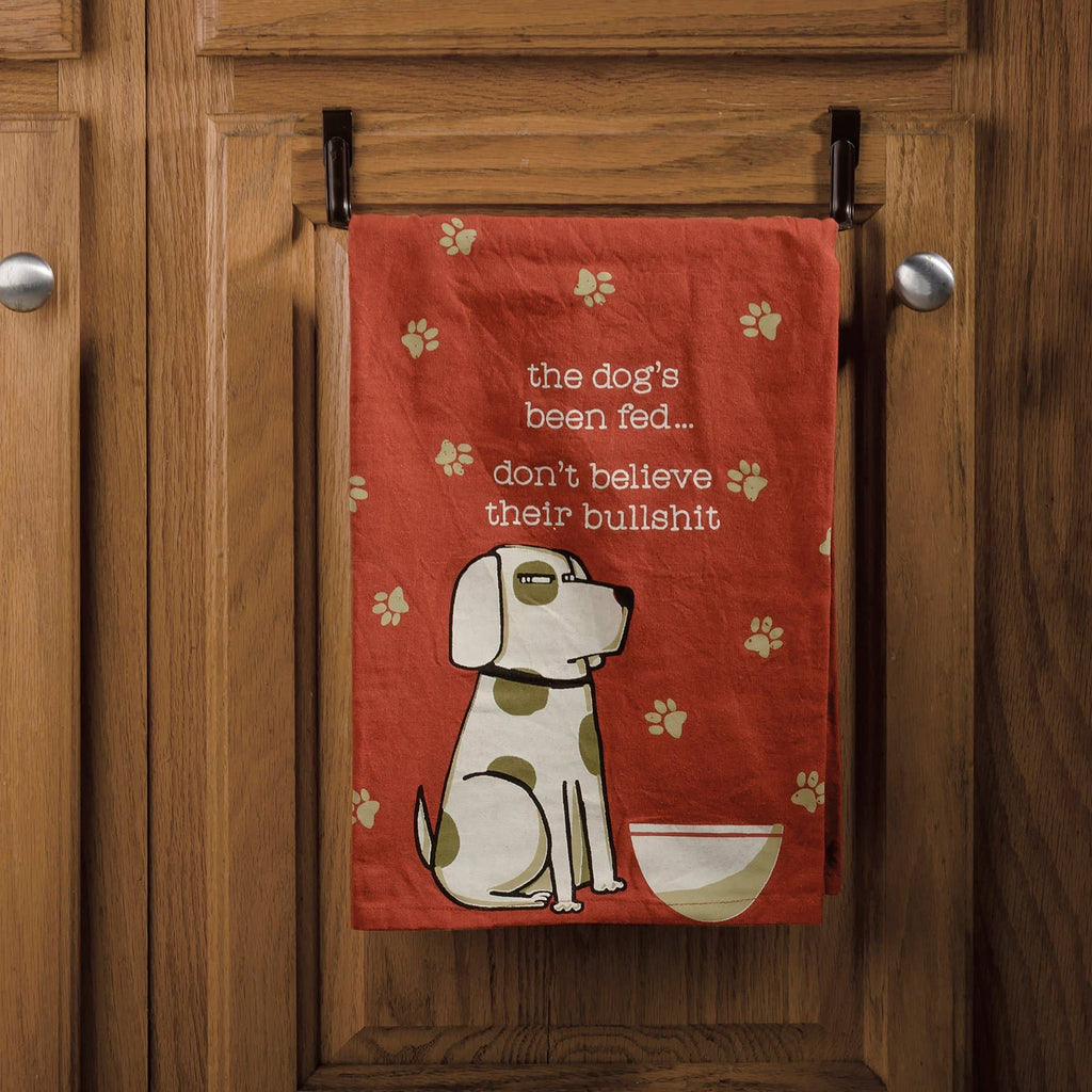 Dog's Been Fed Kitchen Towel