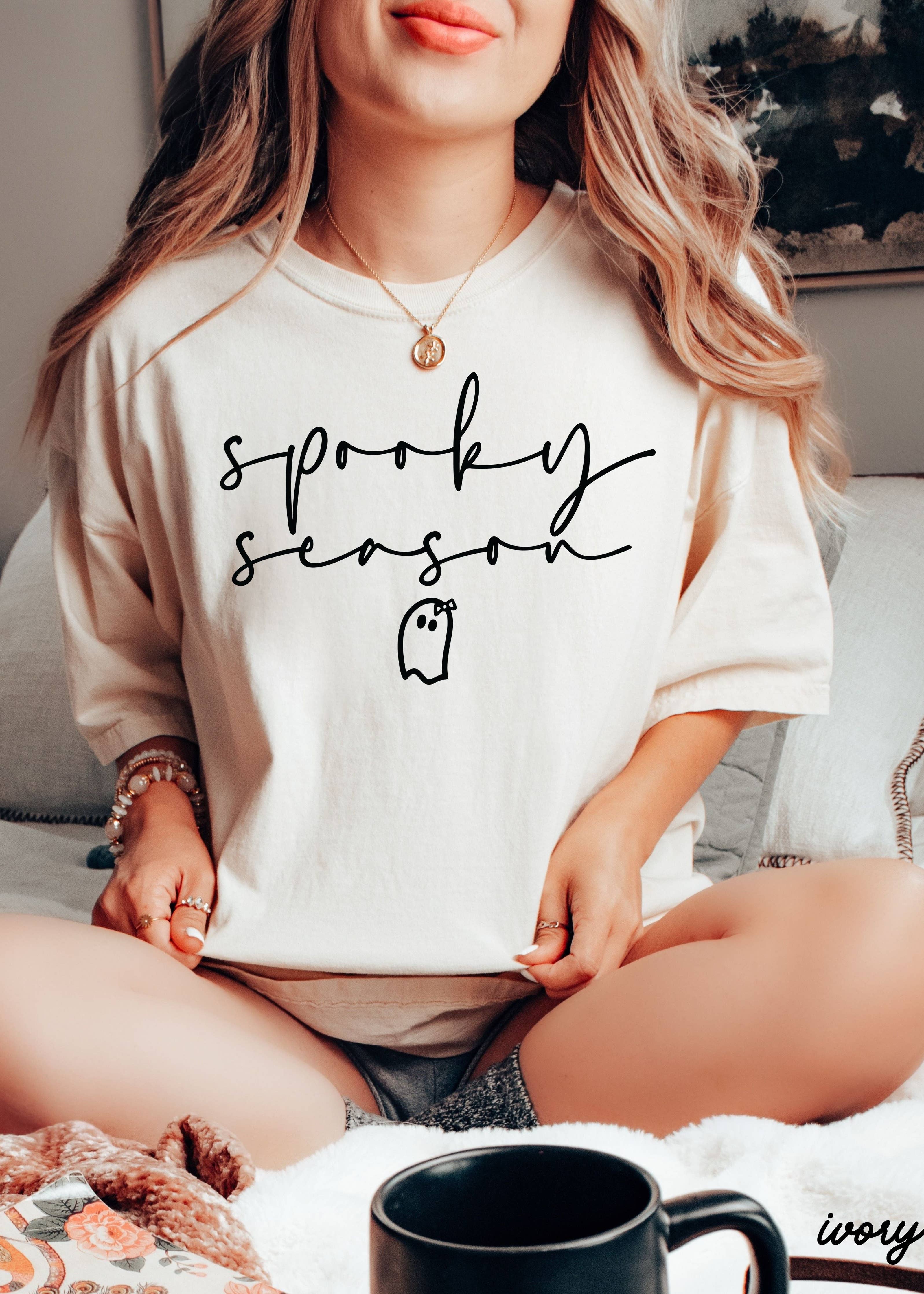 Spooky Season Ghost Graphic Tee