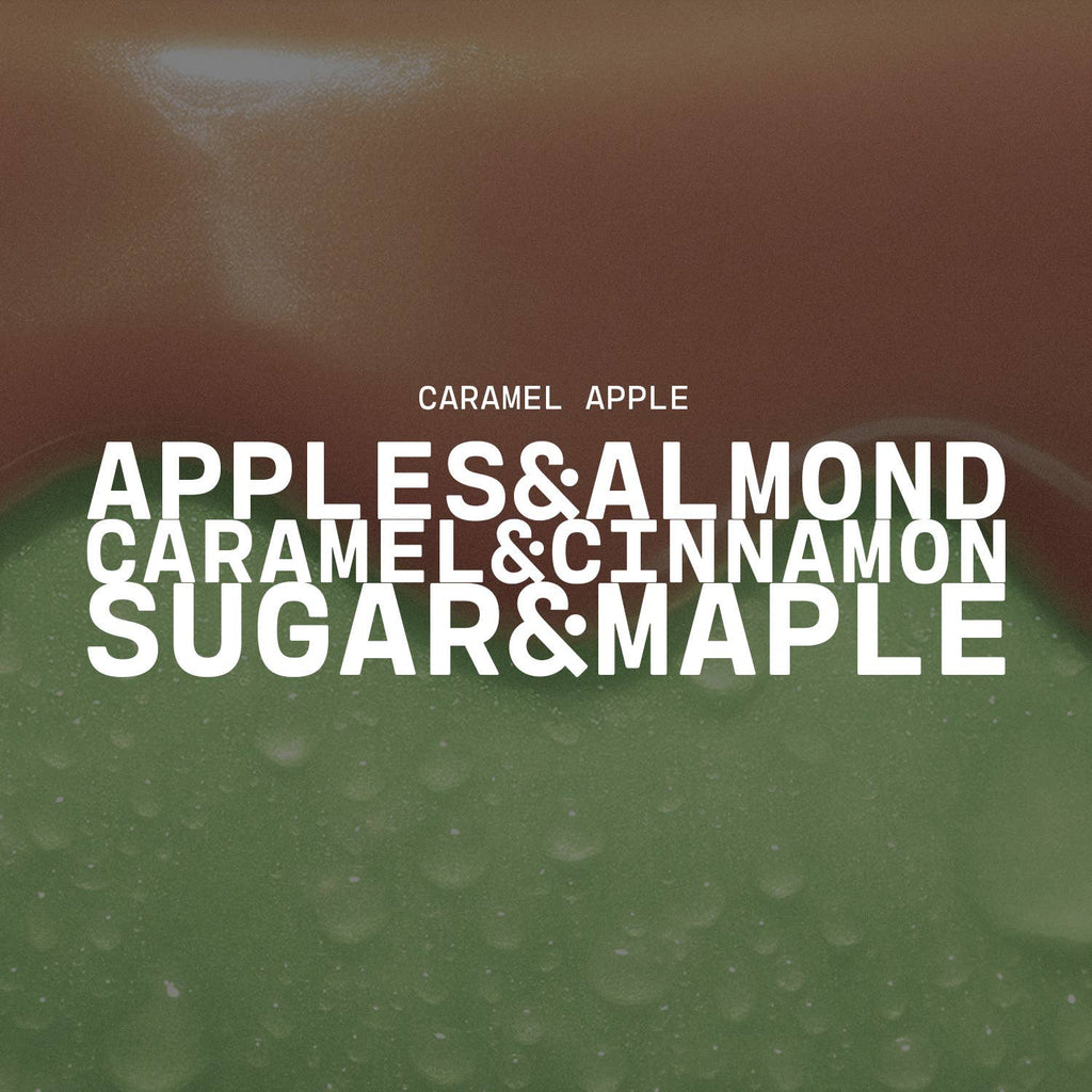 5 oz Cream Jar Candle: Caramel Apple