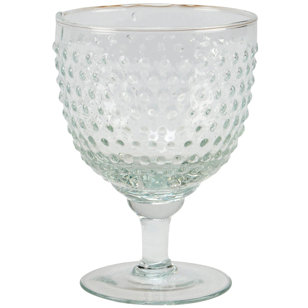 Beaded Wine Glass