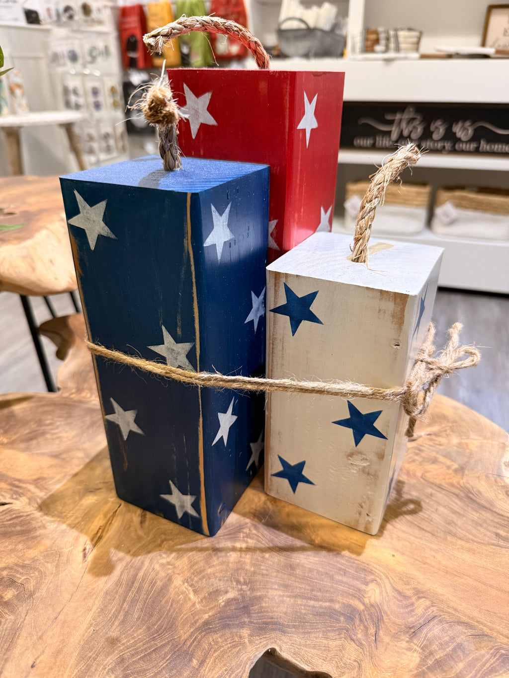 Patriotic Firecrackers Set of 3