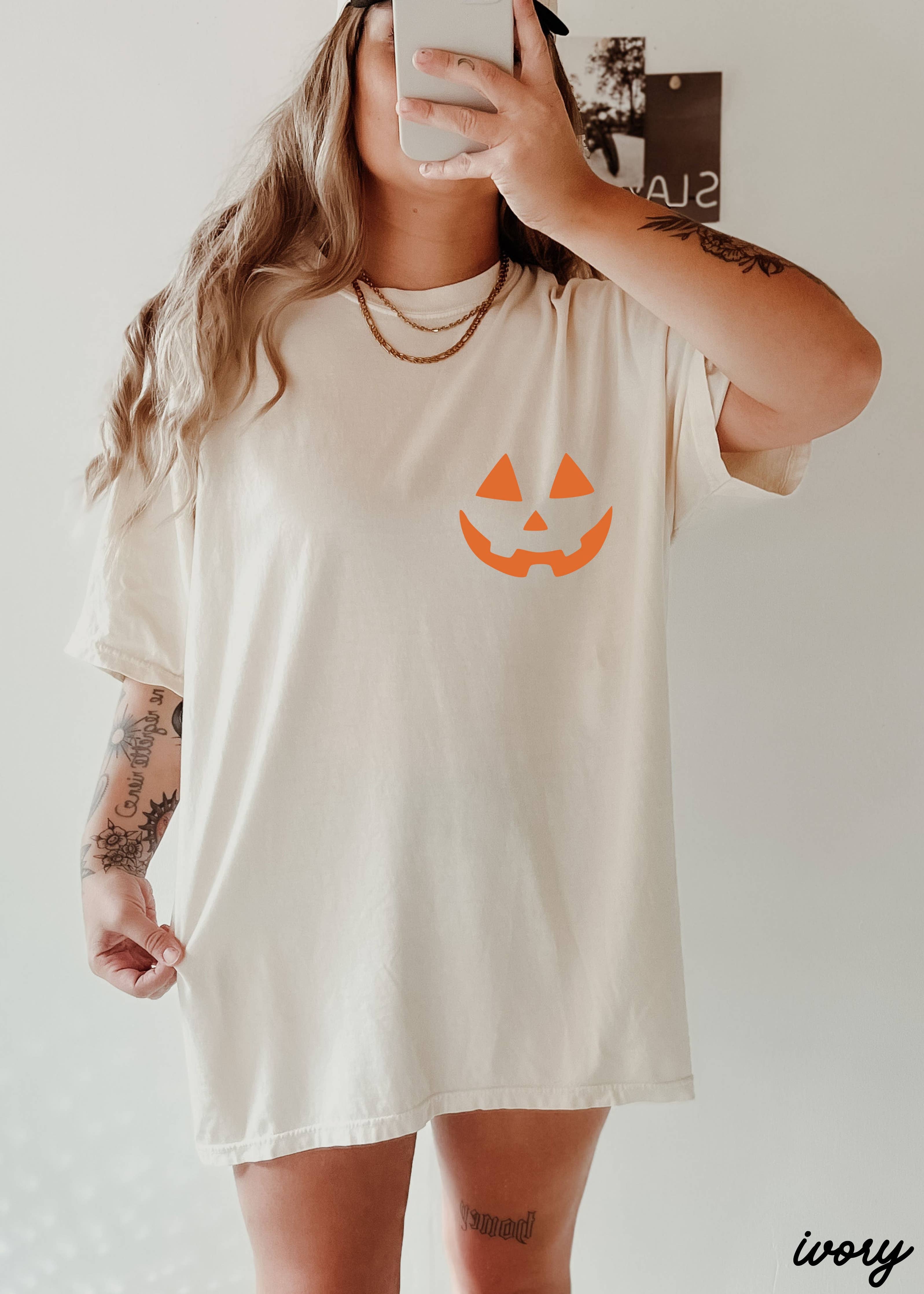 Jack-O-Lantern Face Tee Halloween