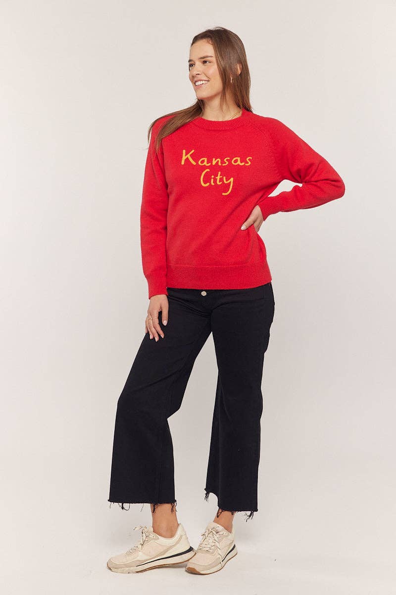 Kansas City Long Sleeve Knit Top