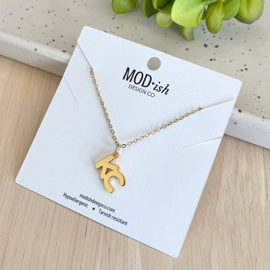 KC Gold Necklace
