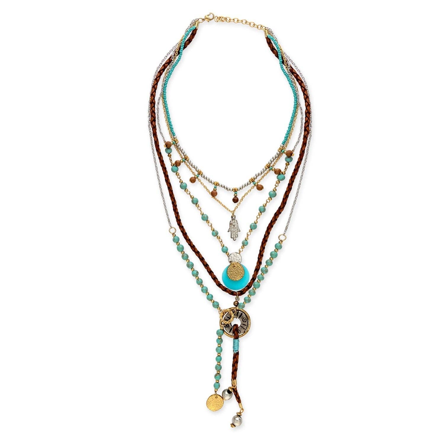 Southwest Spirit Multistrand Myra Necklace