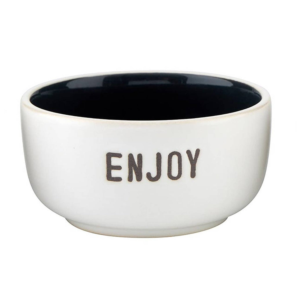 Eat Dip Enjoy Ceramic Dip Bowl Set - Face to Face