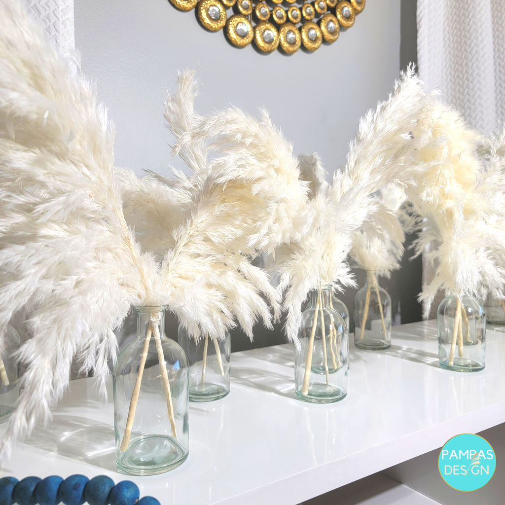 Pampas Grass Centerpieces including Vase