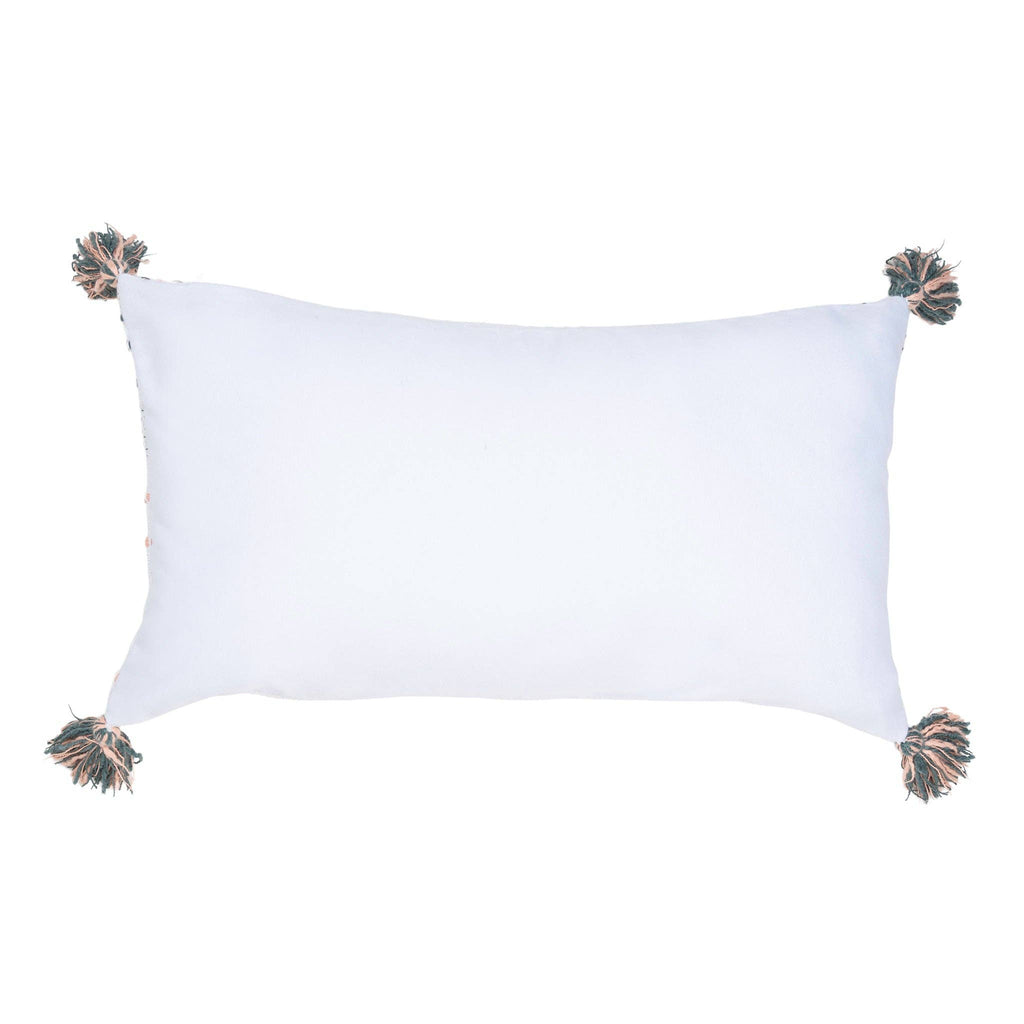Tylanne 12X22" Handwoven Recycled Outdoor Throw Pillow