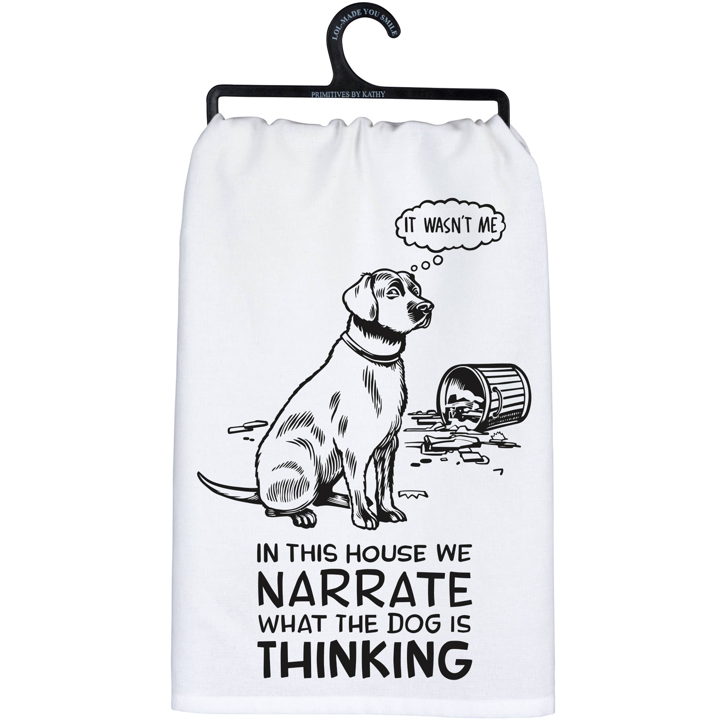 We Narrate The Dog Kitchen Towel