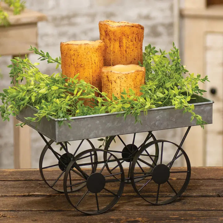 Metal Hay Wagon