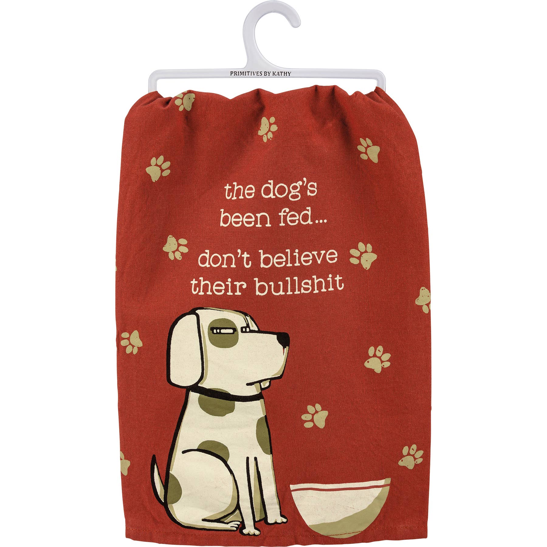 Dog's Been Fed Kitchen Towel