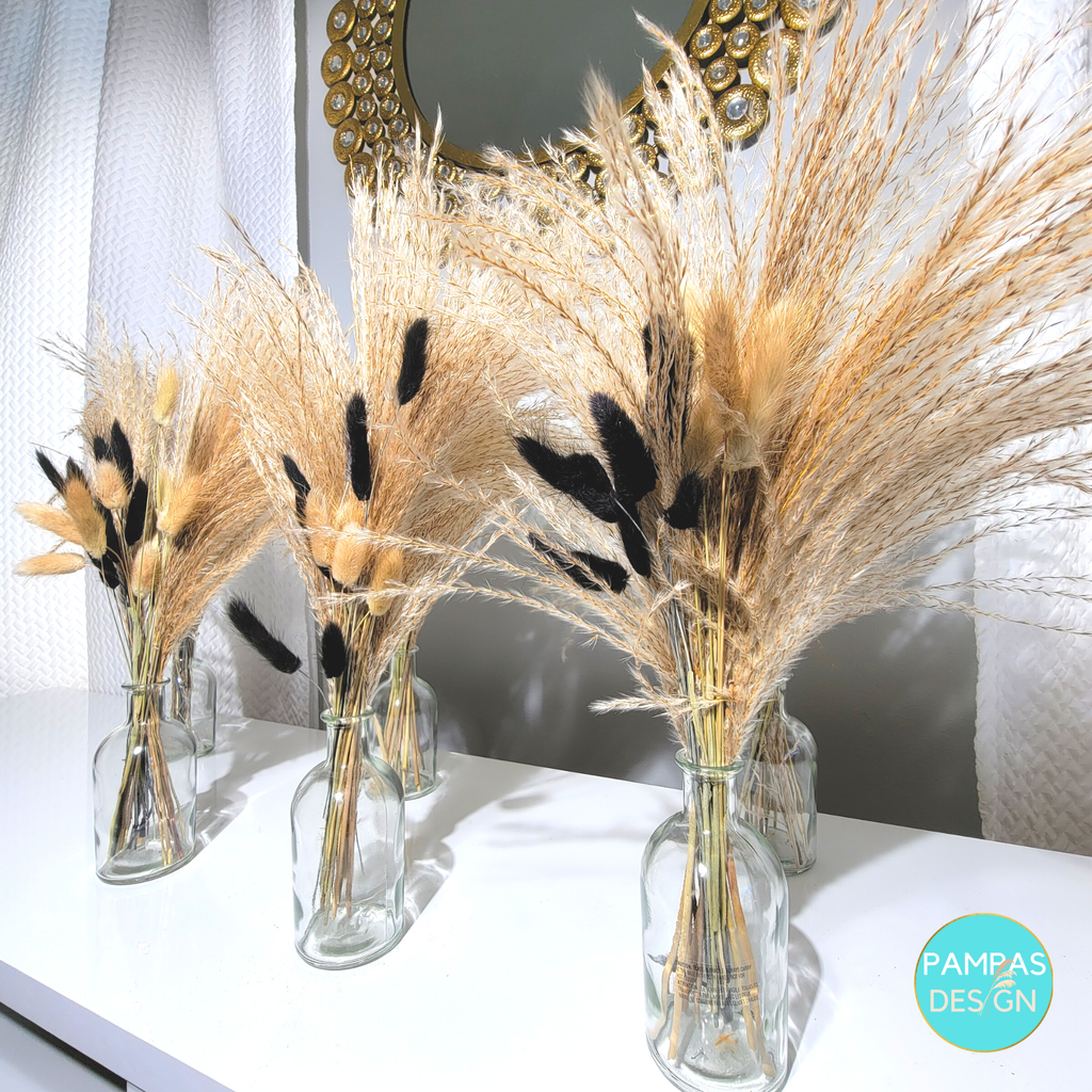 Pampas Grass Centerpieces including Vase