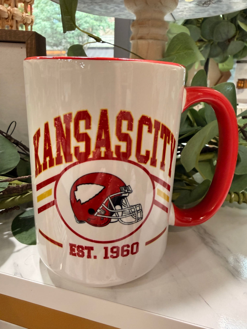 Kansas City Chiefs Est 1960 Coffee Mug