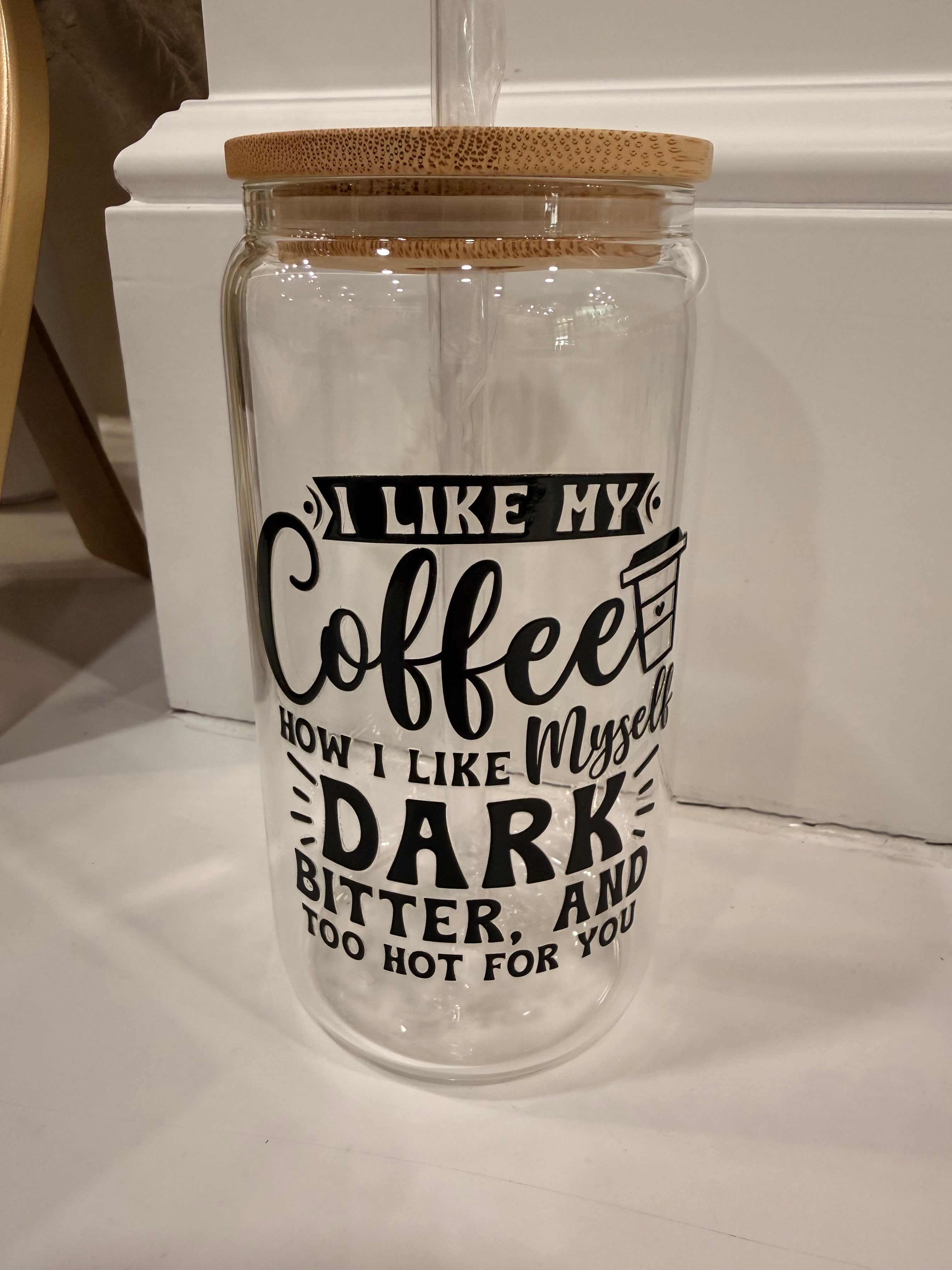 Coffee Clear Libbey Glass 16oz