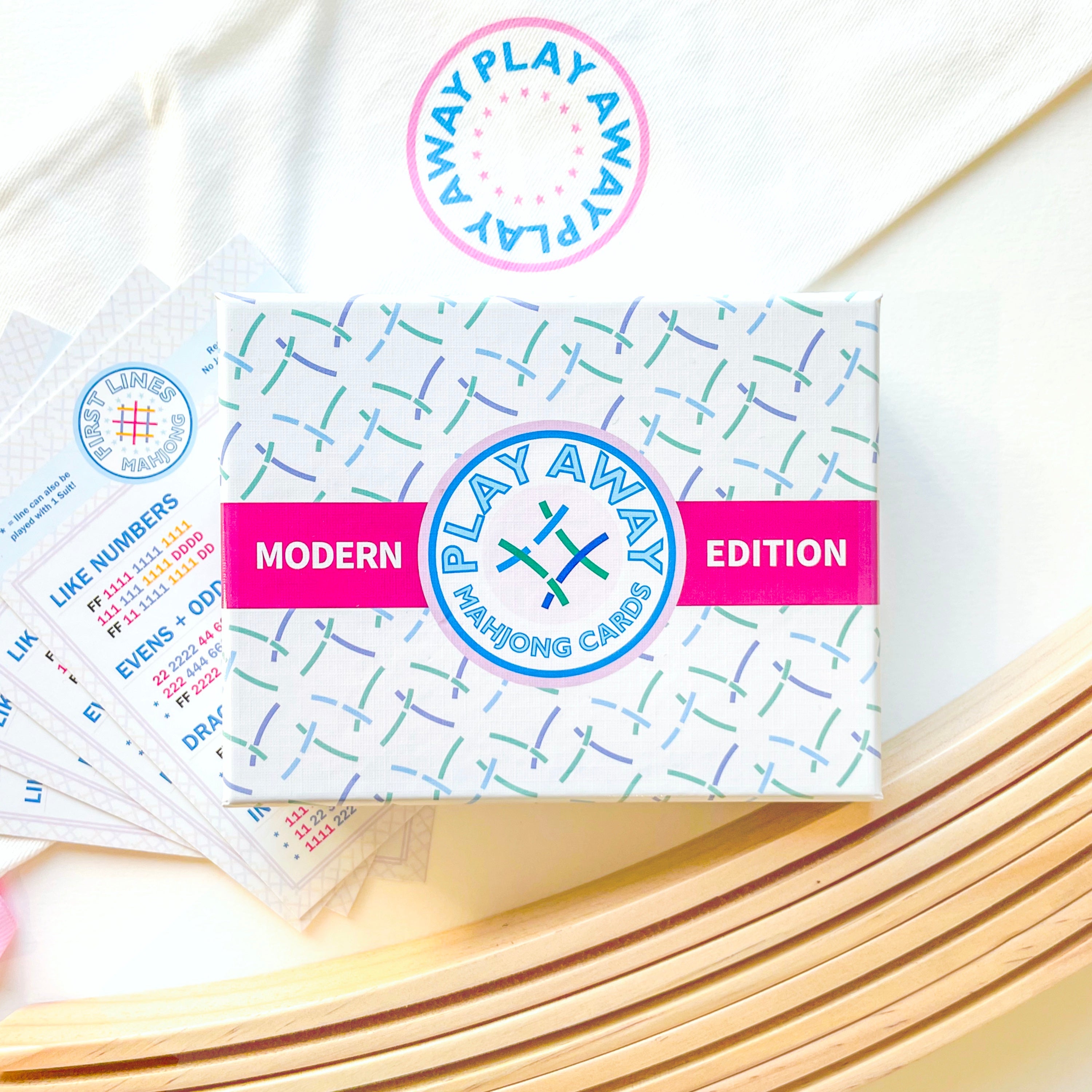 Play Away Mahjong Cards: Modern Edition