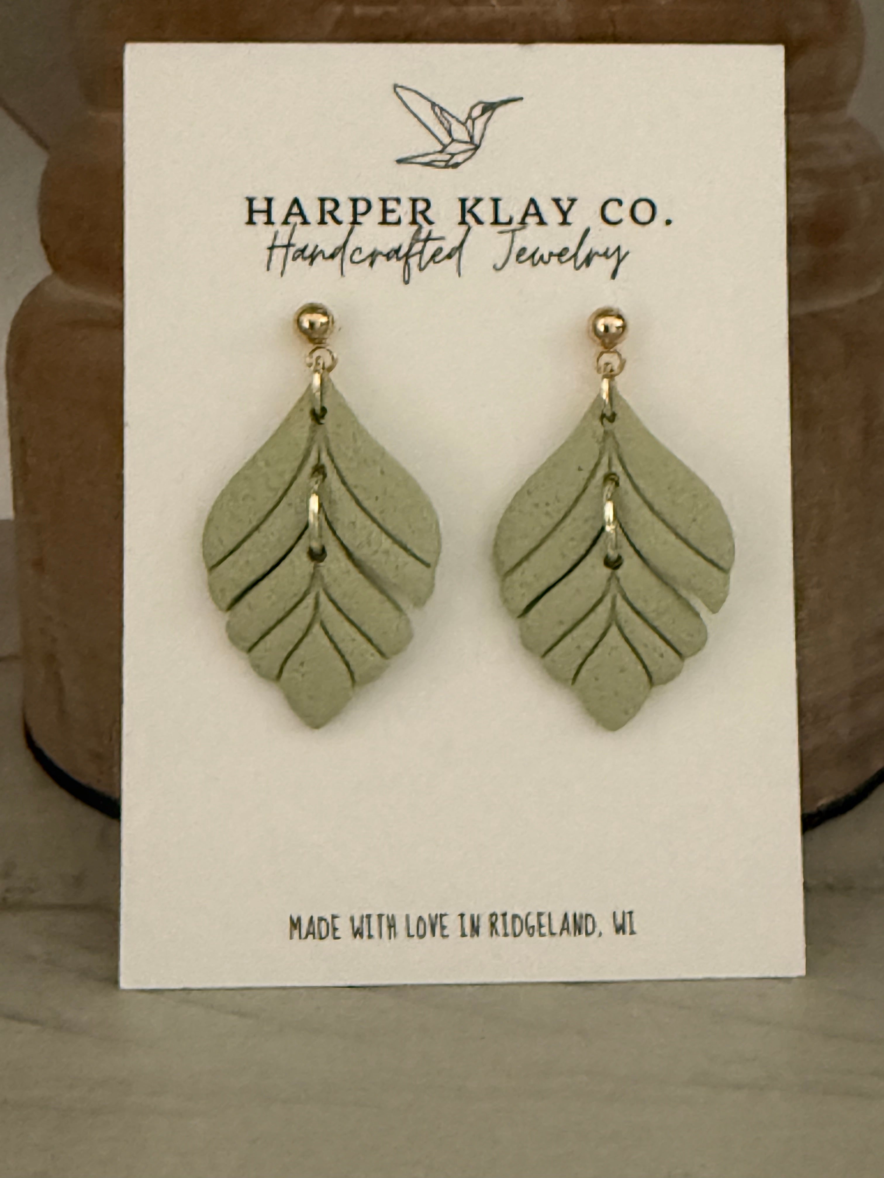 The Takin' It Easy Set Clay Earrings