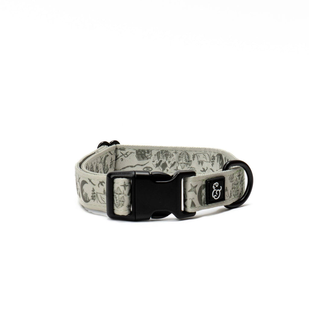 Camp Out Dog Collar
