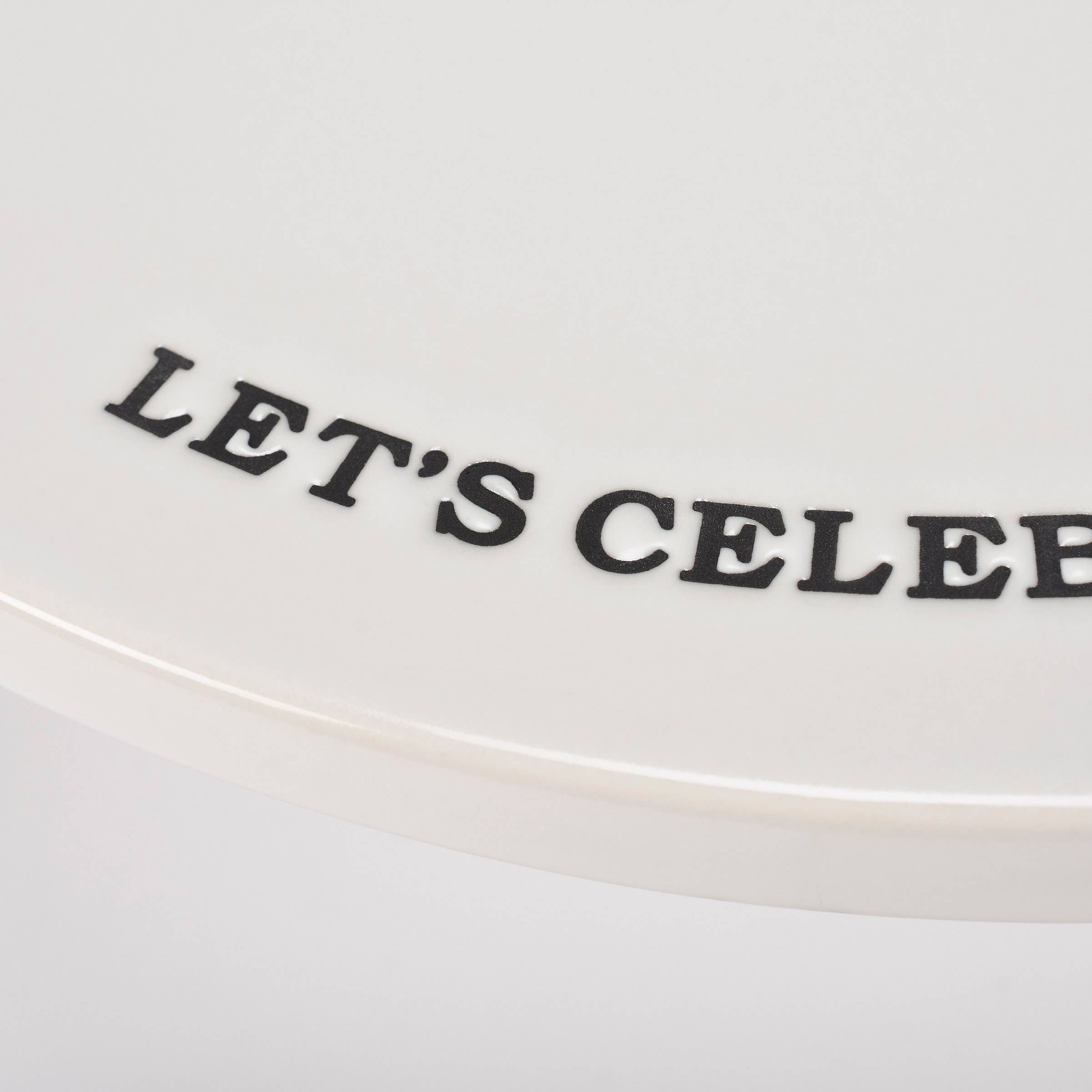 Let's Celebrate Cake Stand