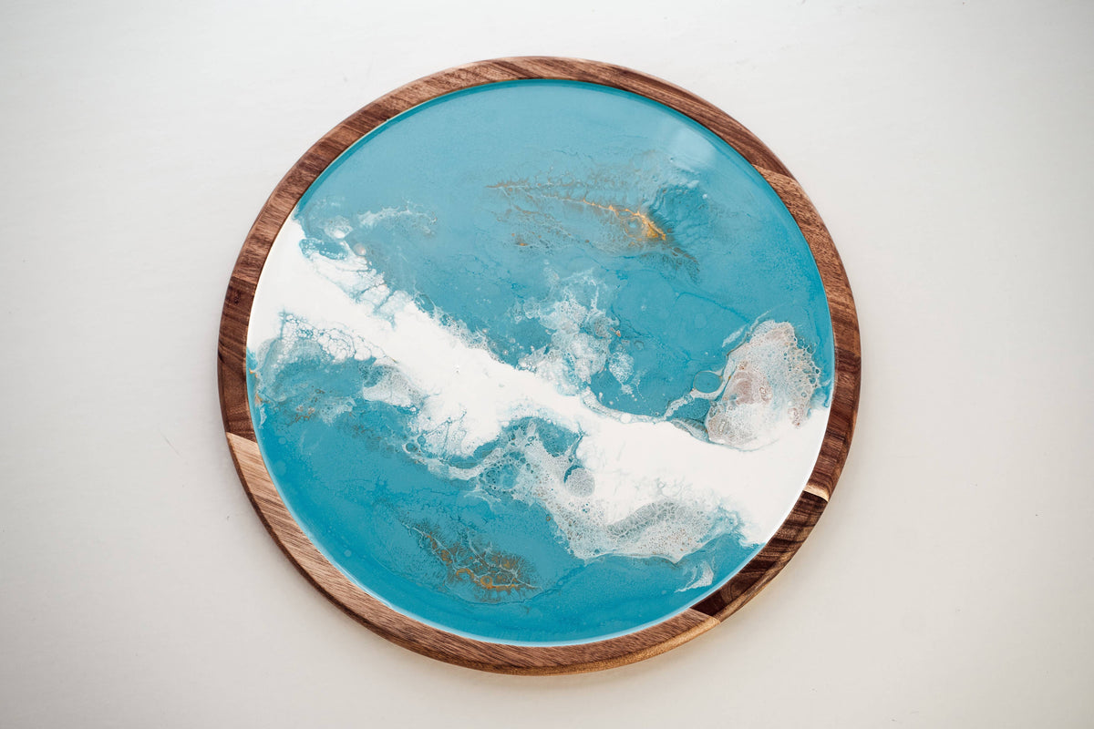 Resin Serving Trays & Lazy Susans