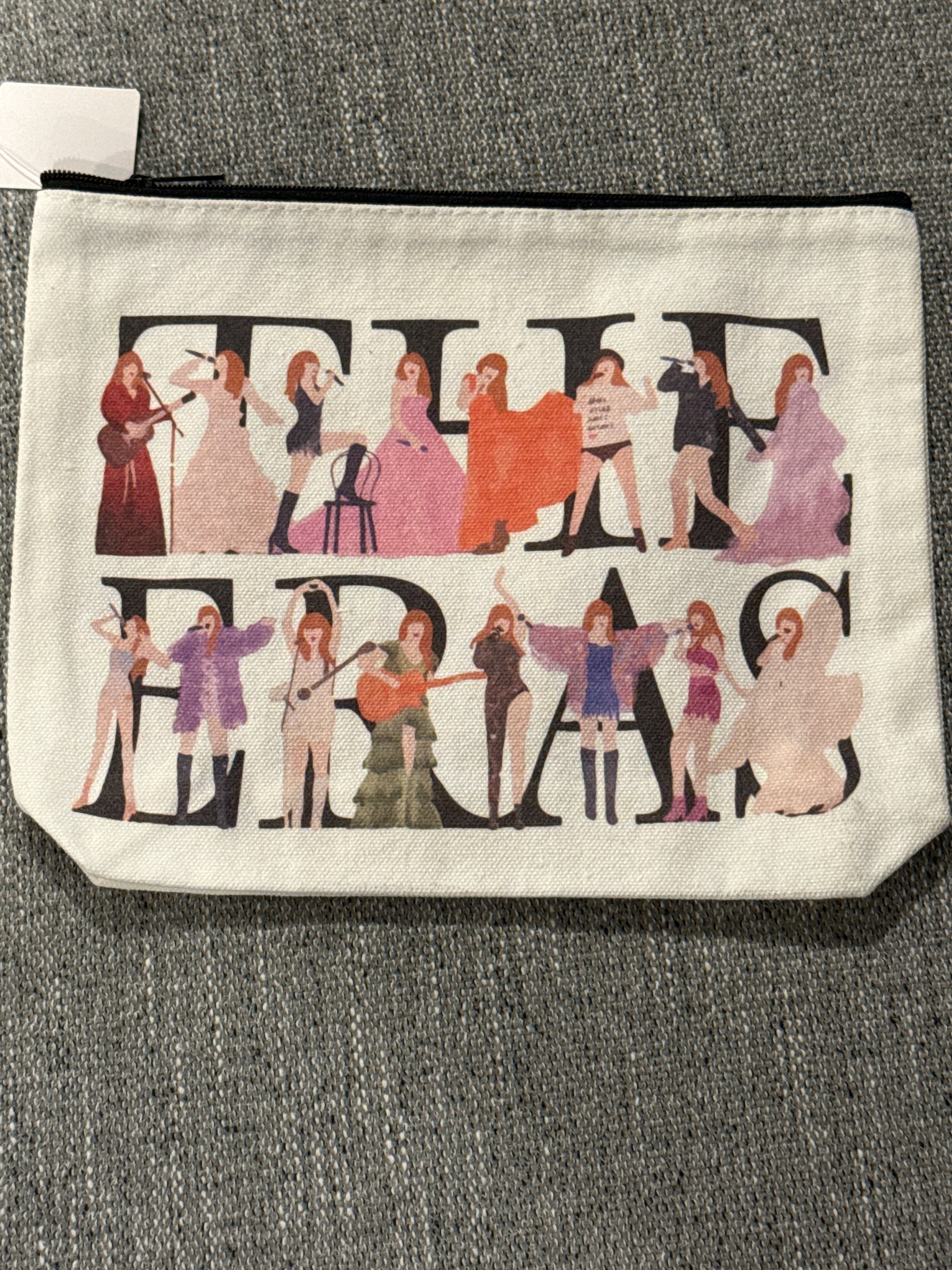 The Eras Tour Taylor Swift Canvas Makeup / Cosmetic Bag