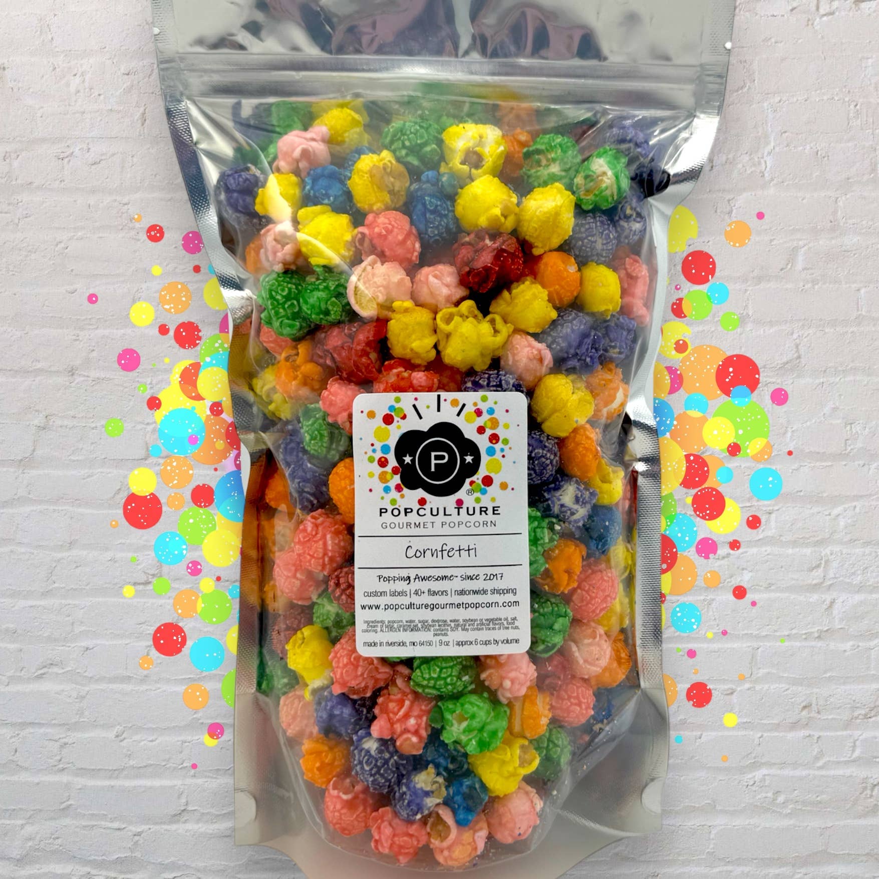 Cornfetti Gourmet Popcorn