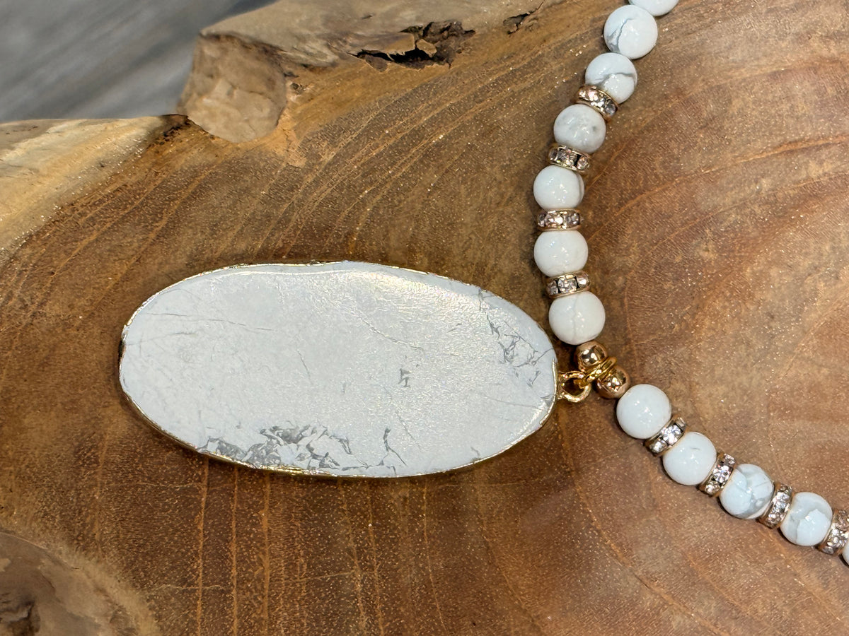 Kinsley Armelle Montana Collection Pepper Beaded Necklace 32”