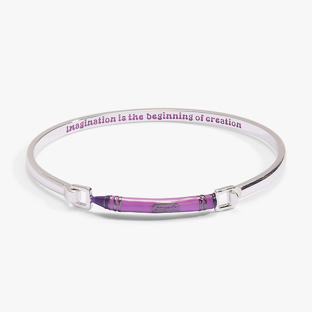 Crayola Purple Crayon Tension Bangle