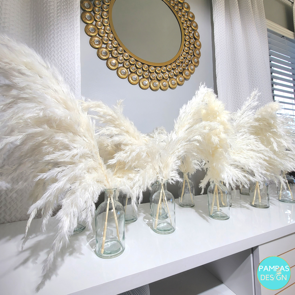 Pampas Grass Centerpieces including Vase