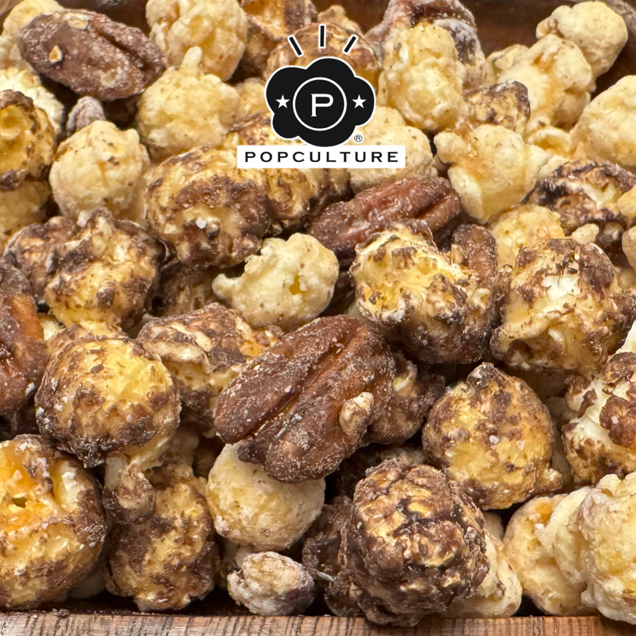 Turtle Cheesecake Gourmet Popcorn