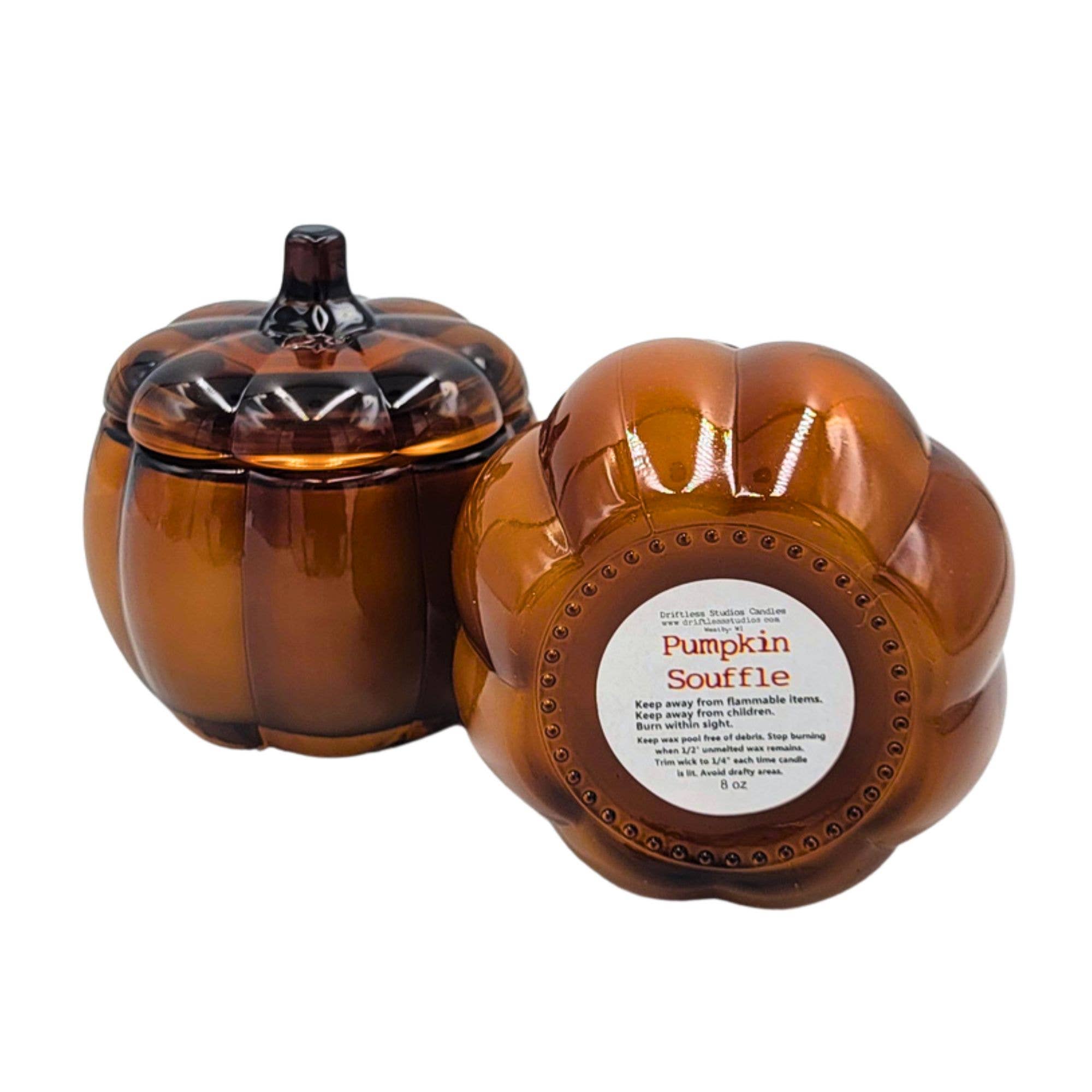 Limited Edition Pumpkin Vessel Candles in variety of Scents
