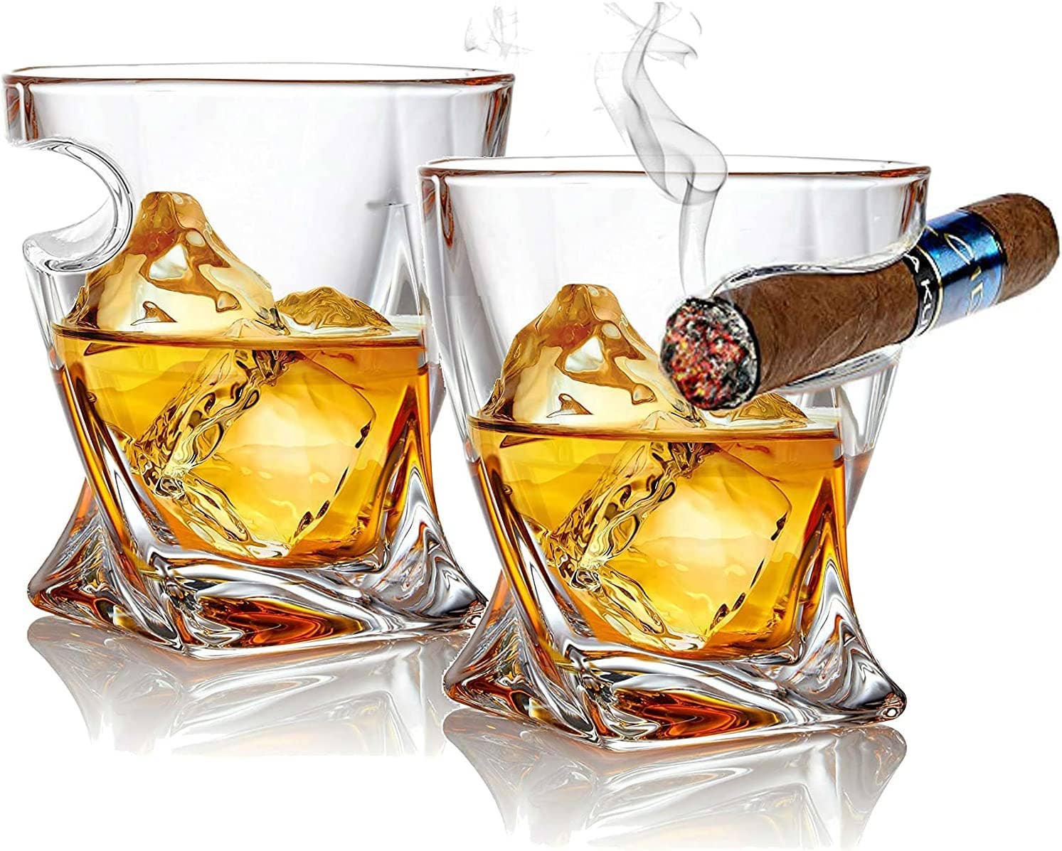 Whiskey Glasses and Accessories - 12 pieces in Gift Box