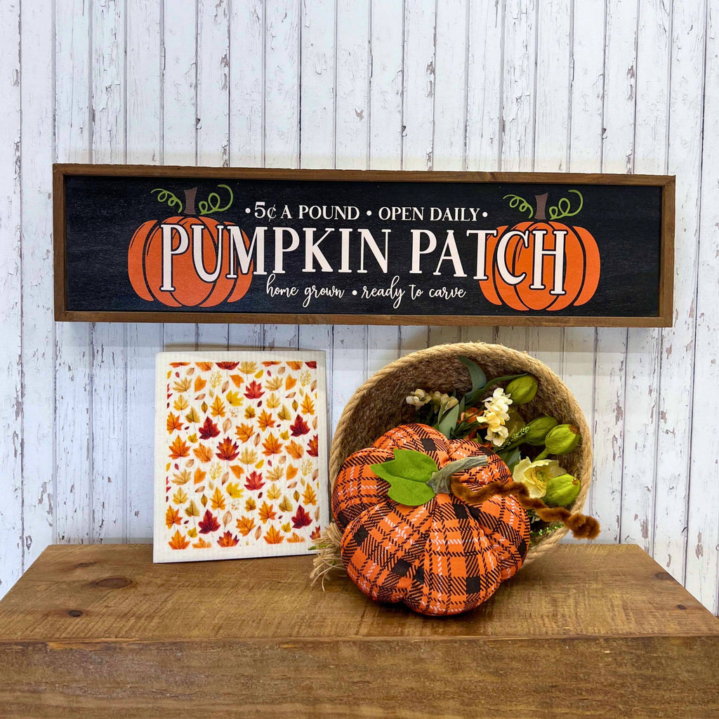 Fall Leaves Swedish Dishcloths
