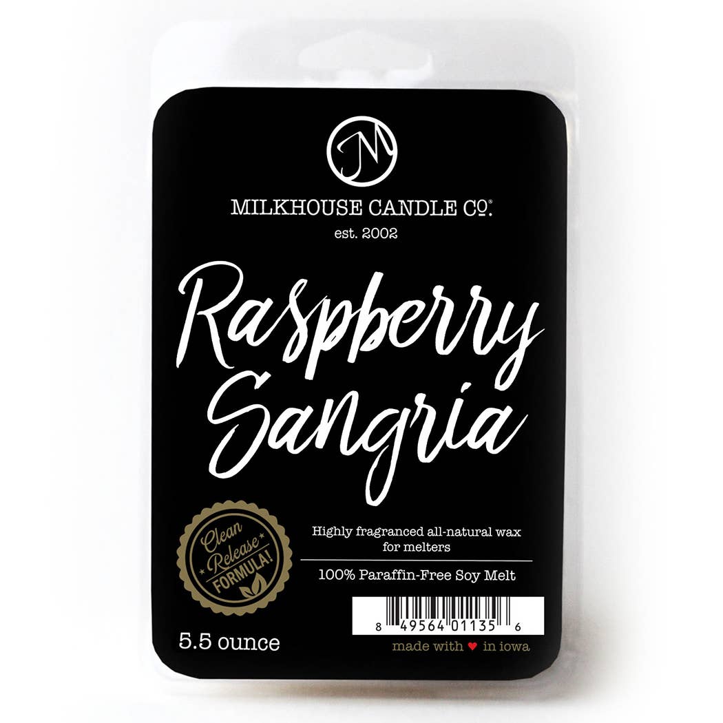 5.5 oz Wax Melts: Raspberry Sangria