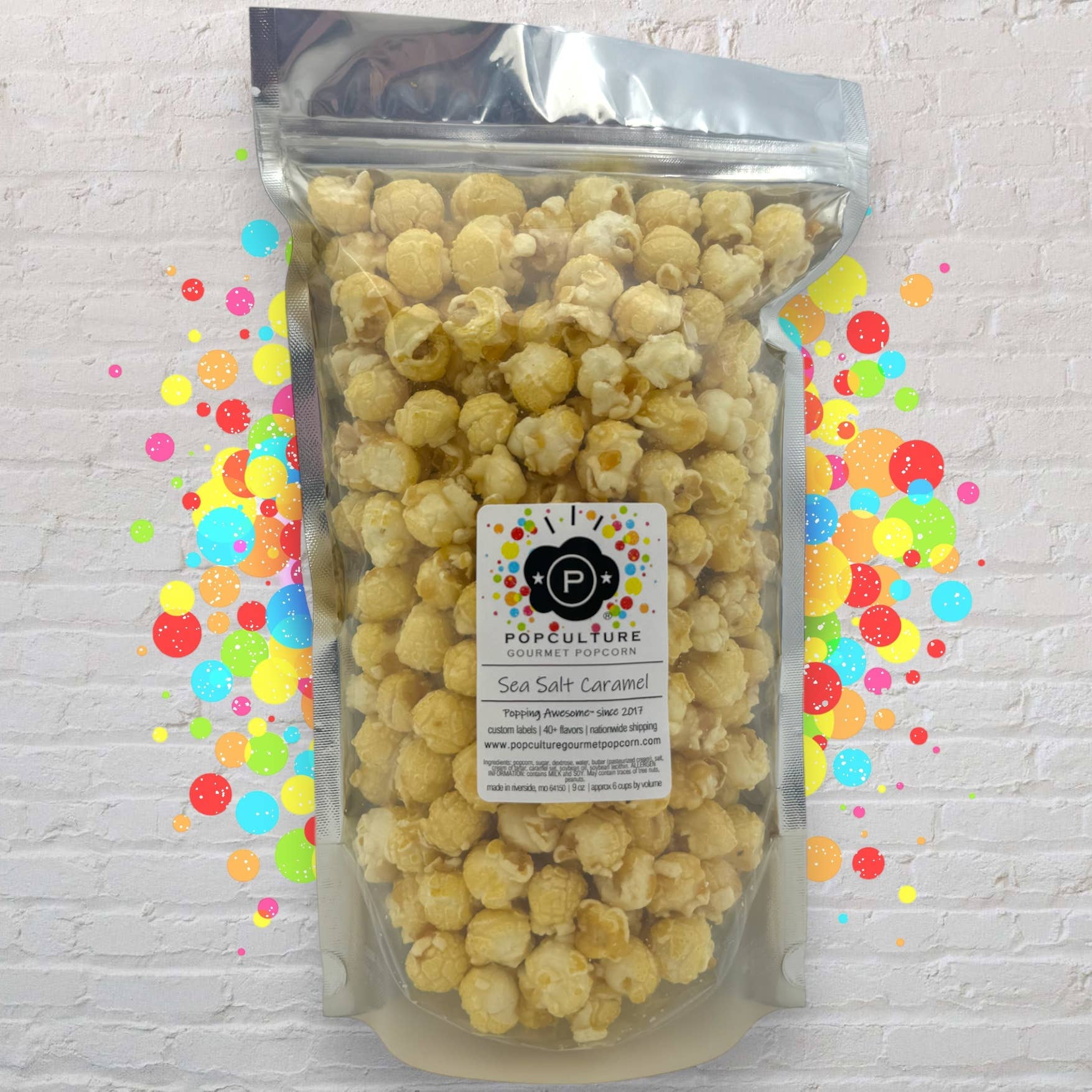 Sea Salt Caramel Gourmet Popcorn