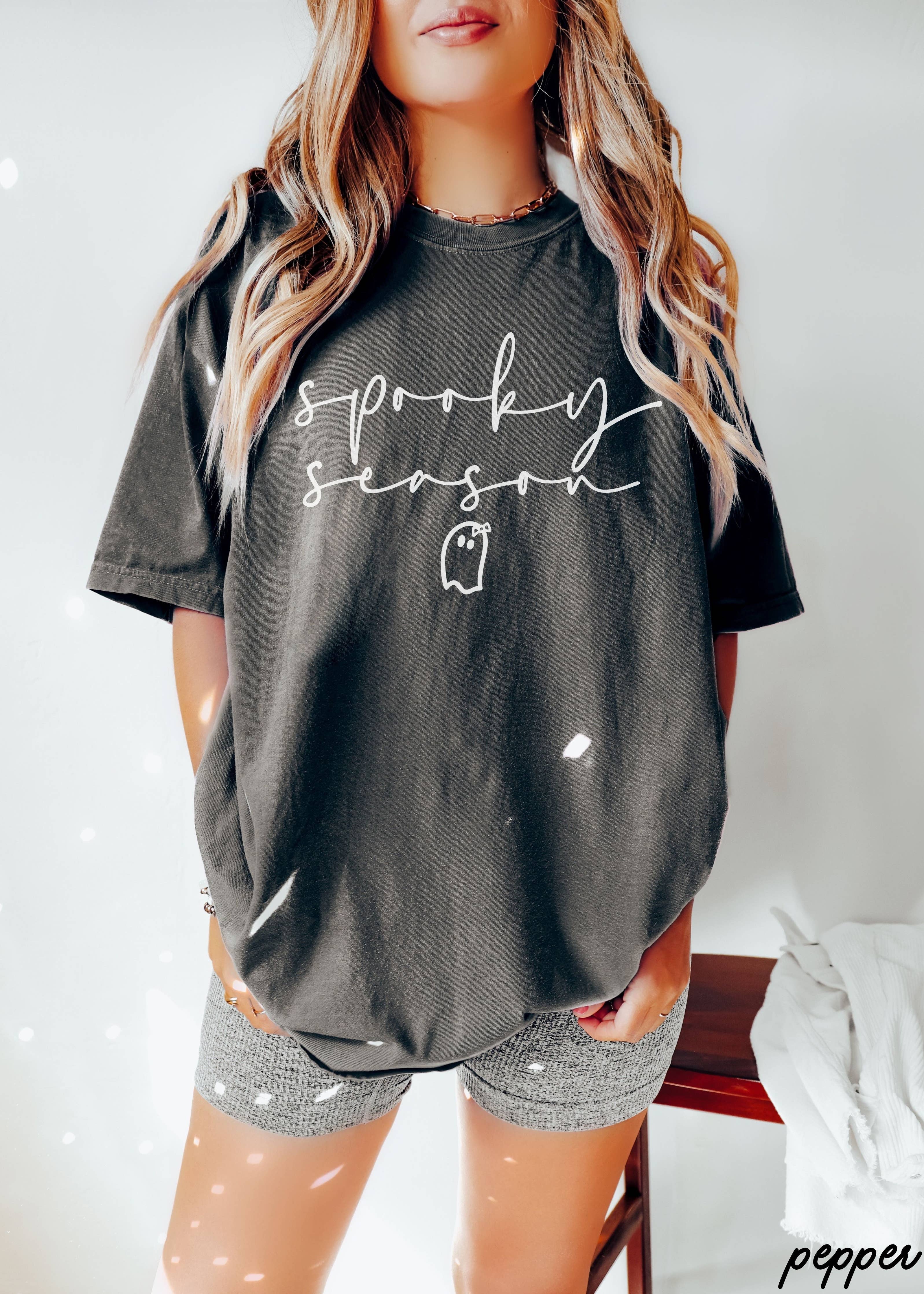 Spooky Season Ghost Graphic Tee