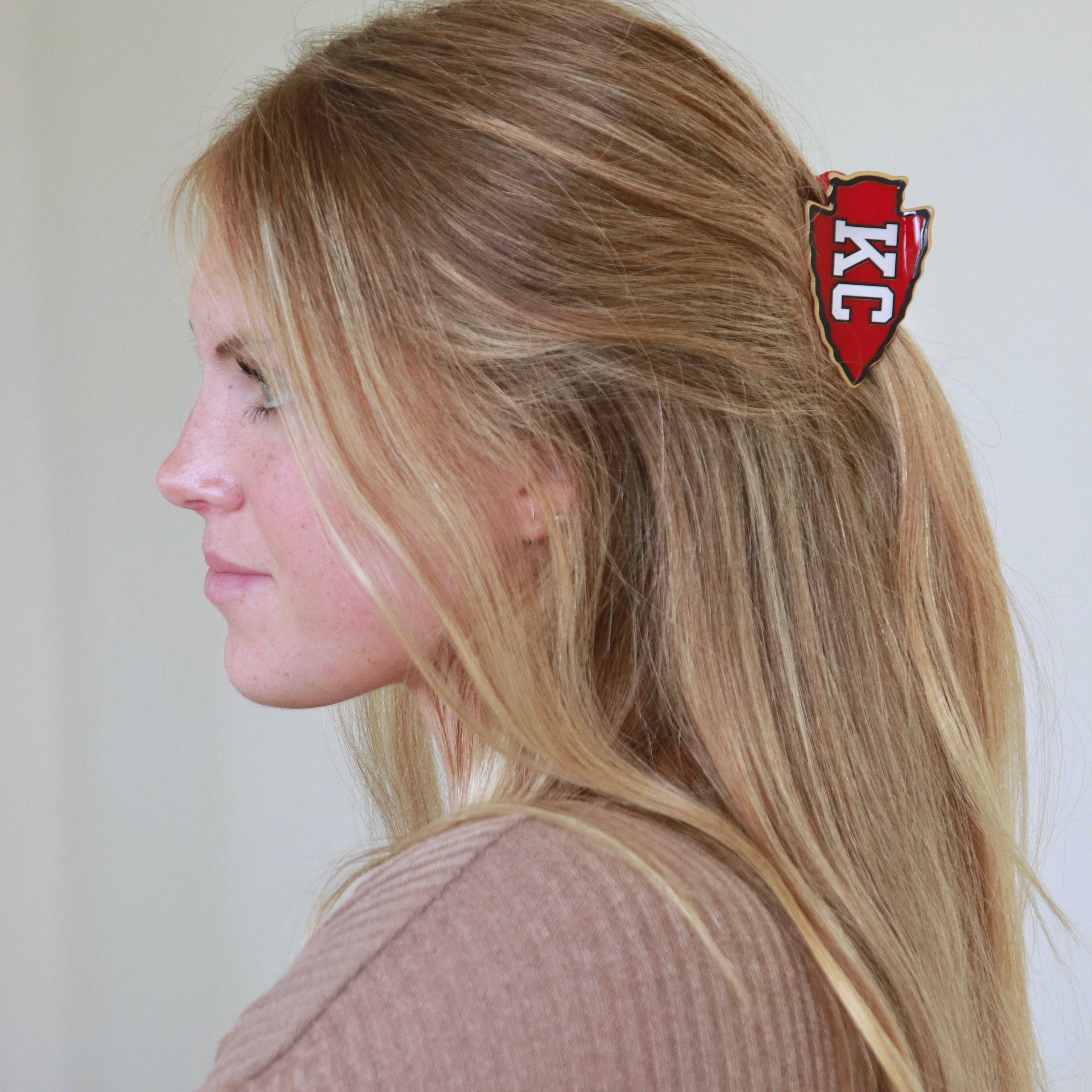 KC Arrowhead Claw Clip