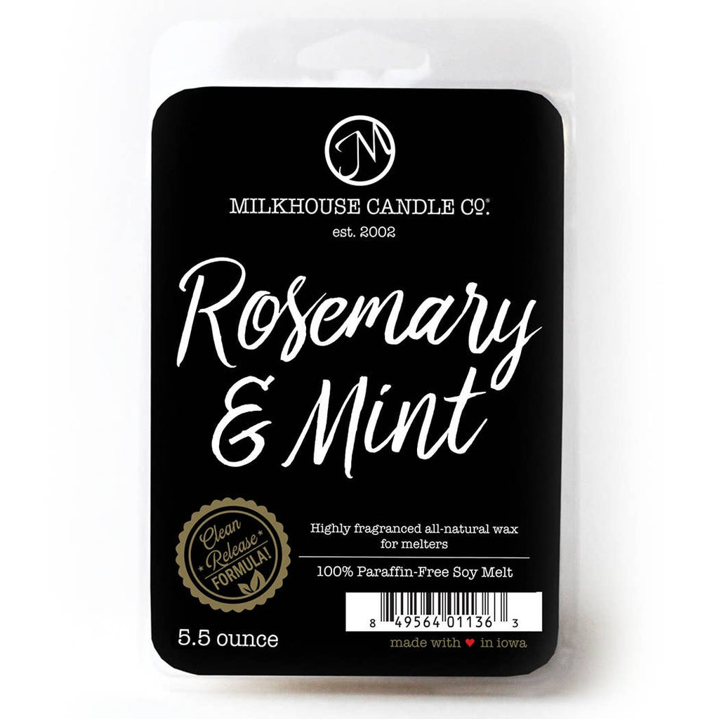 5.5 oz Wax Melts: Rosemary & Mint
