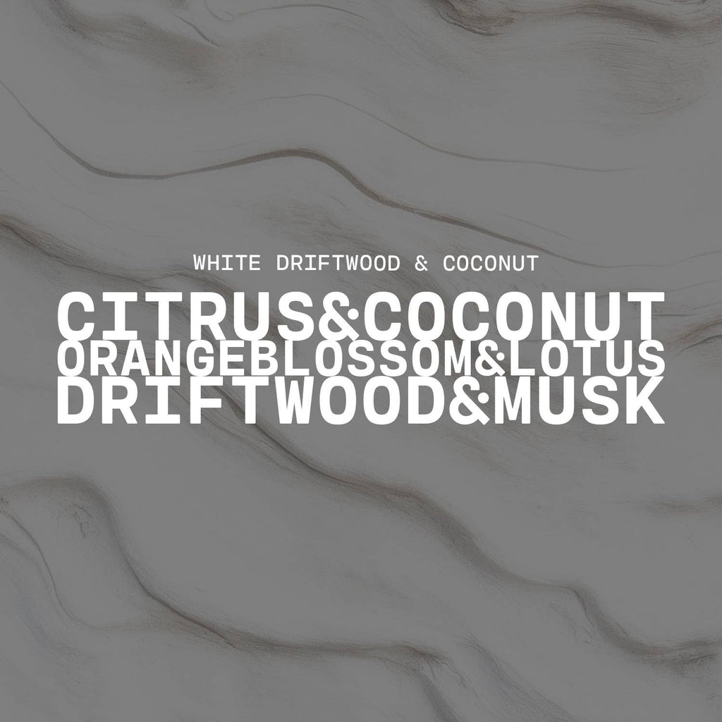 16 oz Butter Jar Candle: White Driftwood & Coconut