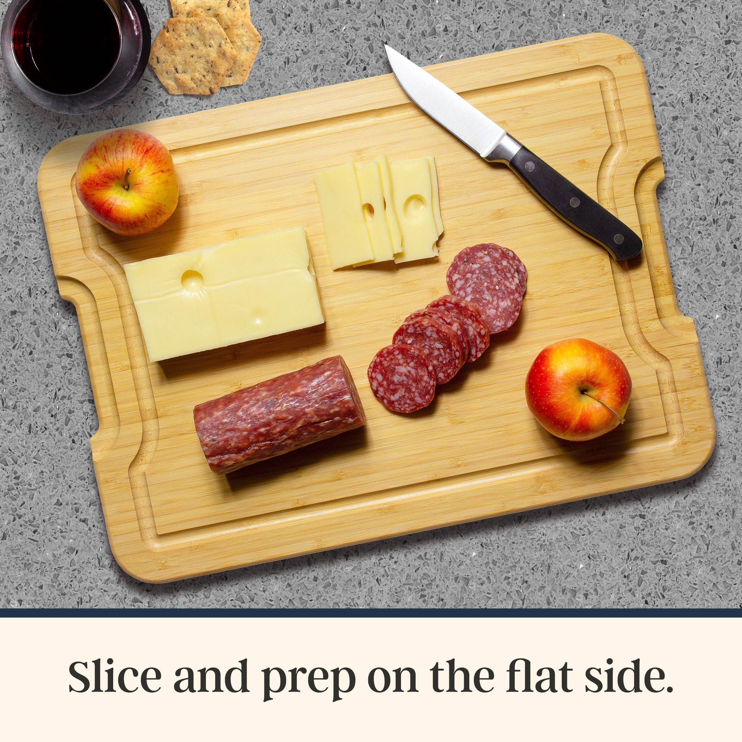 Flip, Serve & Store™ Charcuterie Board with Locking Lid
