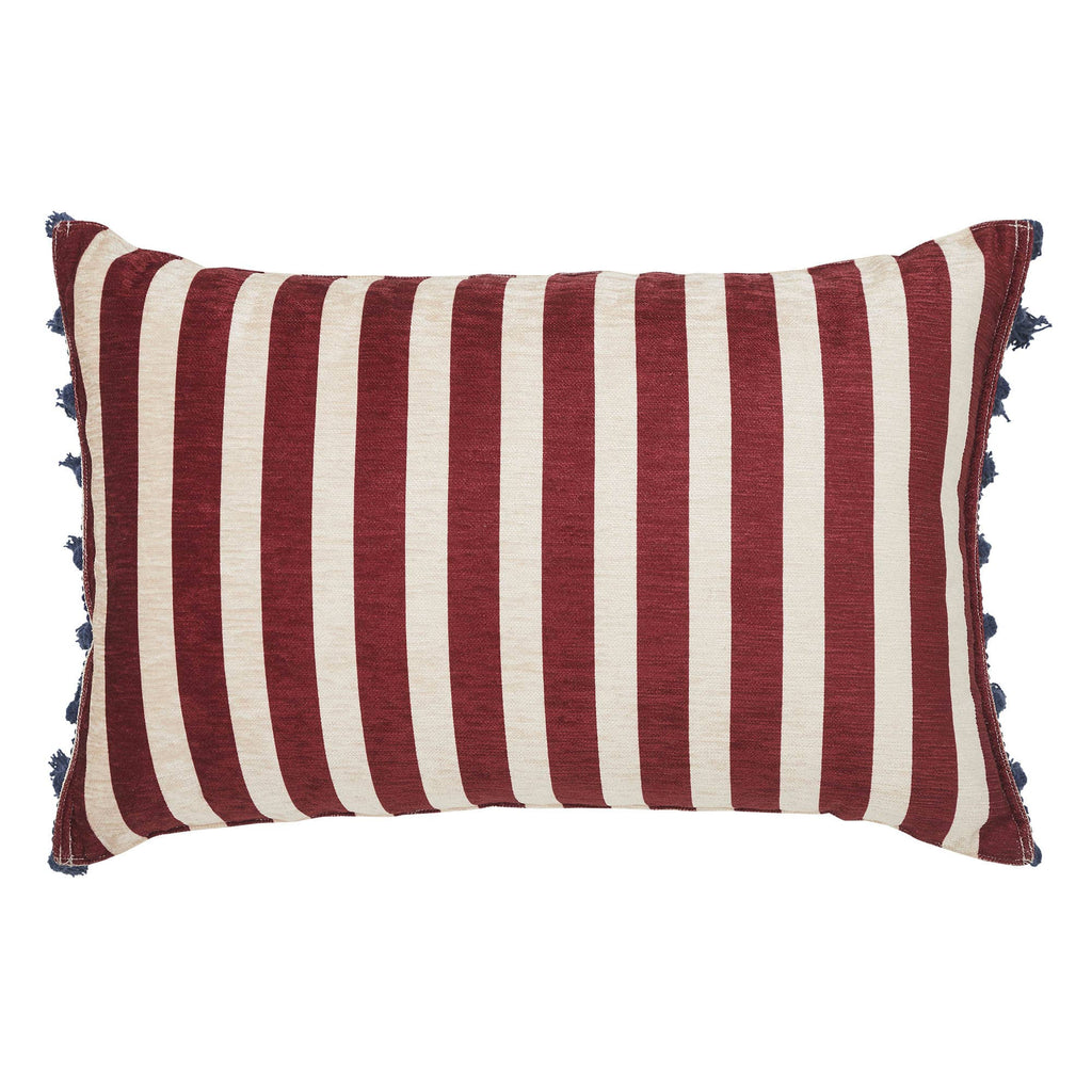 Patriotic Land That I Love Chenille Pillow - 14x22