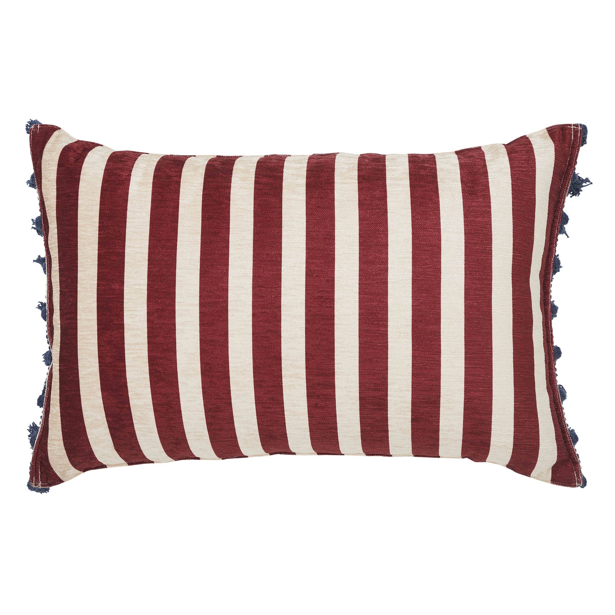 Patriotic Land That I Love Chenille Pillow - 14x22