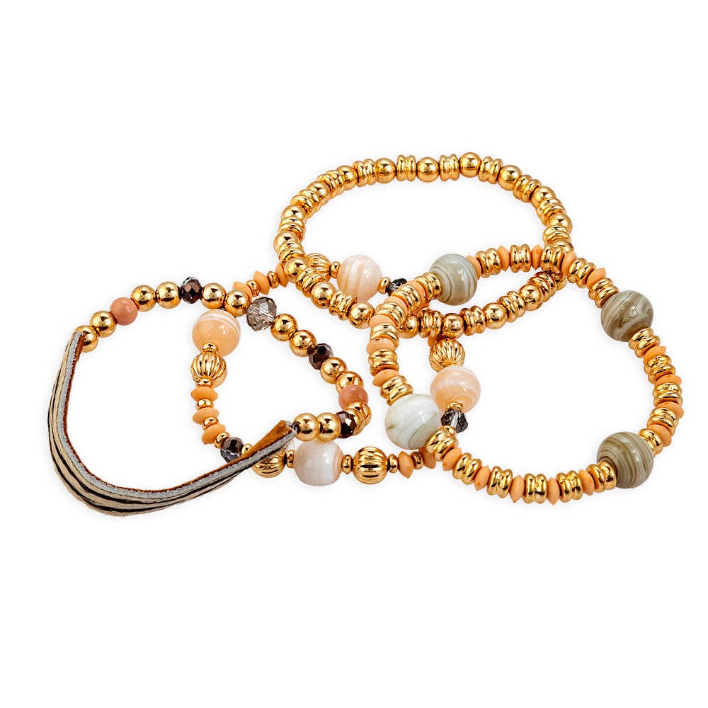 Phaidra Stacked Bracelet Myra Bag