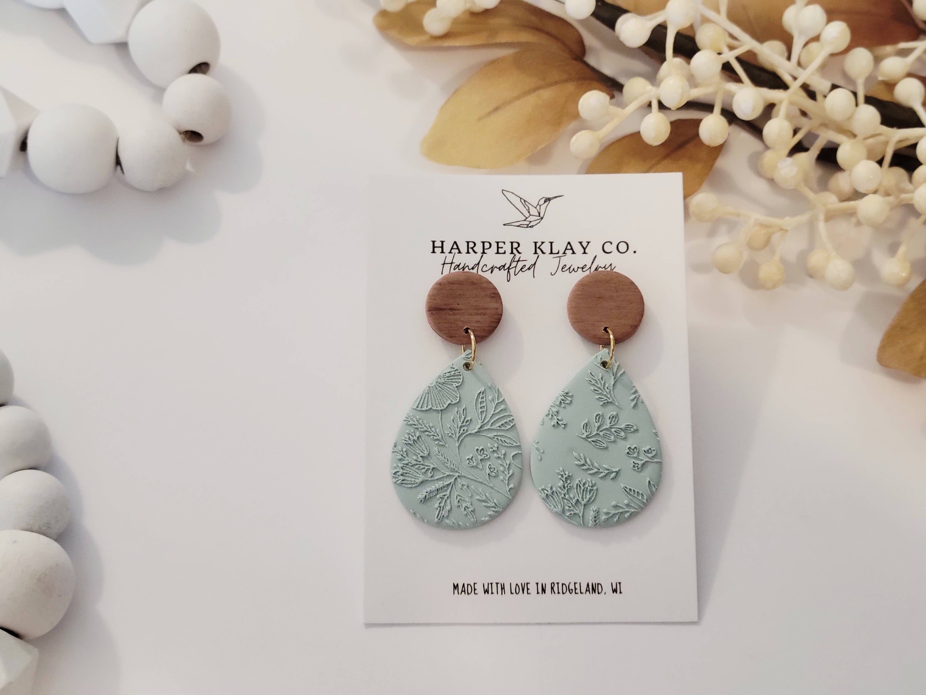 The Hazel Set- Polymer Clay Earrings