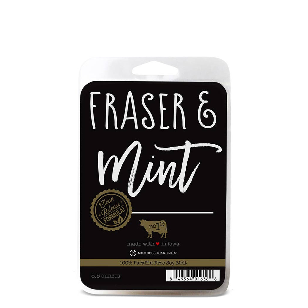 5.5 oz Wax Melts Christmas: Fraser & Mint
