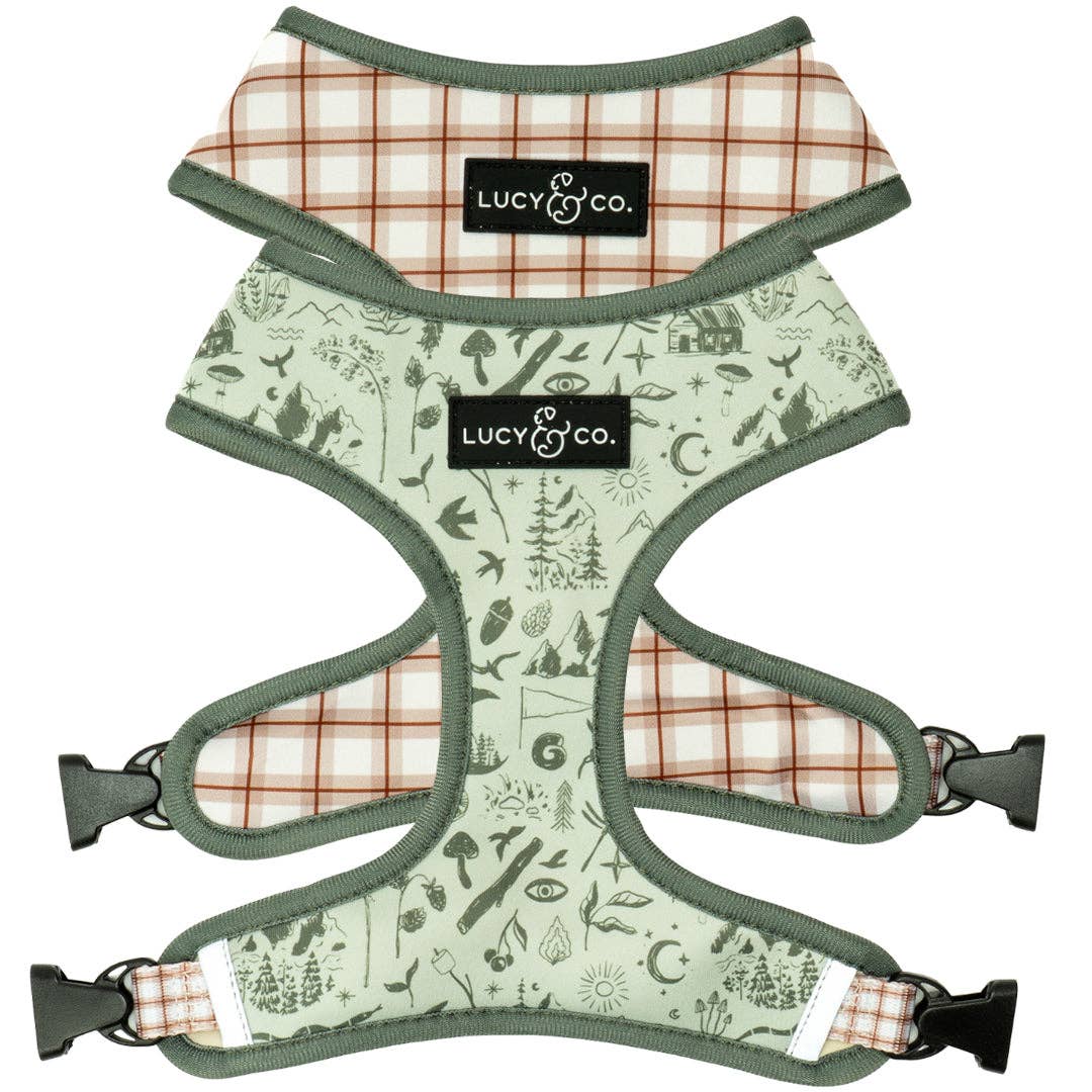 Camp Out Reversible Dog Harness