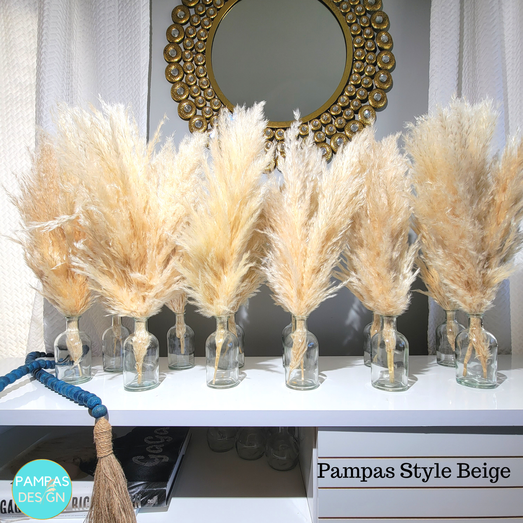 Pampas Grass Centerpieces including Vase